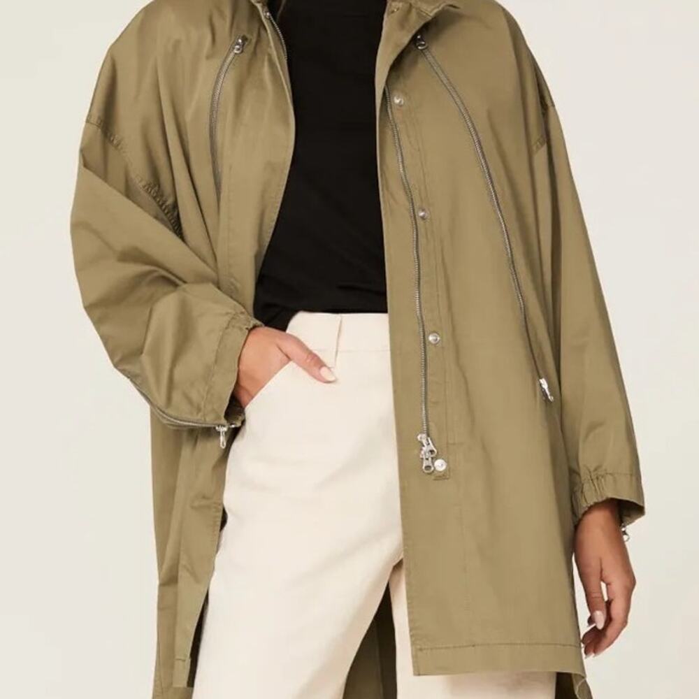MM6 Maison‎ Margiela Zip Detail Jacket Size 44 or US Size 8 XL - Picture 4 of 14